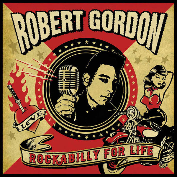 Robert Gordon (2) : Rockabilly For Life (LP, Album, Blu)