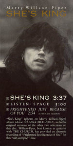 Marty Willson-Piper : She's King (CD, Mini, EP)