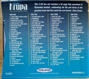 Gene Krupa : The Gene Krupa Story (4xCD, Comp + Box, Comp)