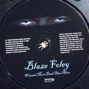 Blaze Foley : Wanted More Dead Than Alive (CD, Album)