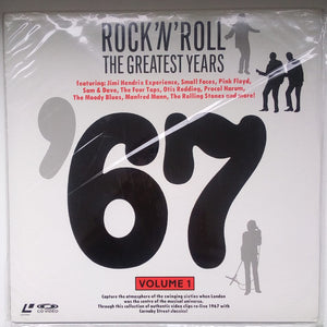 Various : Rock 'N' Roll, The Greatest Years '67 Volume 1 (Laserdisc, 12", S/Sided, NTSC)