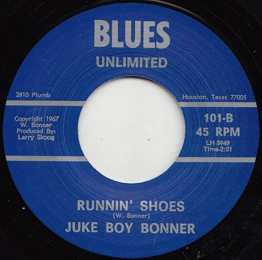 Juke Boy Bonner : Yakin' In My Plans (7