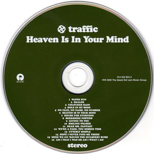 Traffic : Heaven Is In Your Mind (CD, Album, RE, RM)