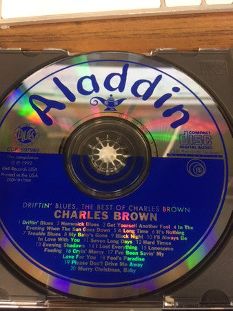 Charles Brown - Driftin' Blues, The Best Of Charles Brown (CD, Comp, Club)