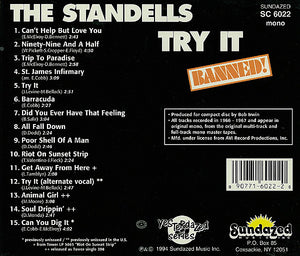 The Standells : Try It (CD, Album, Mono, RE)