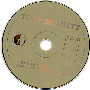 Tony Bennett With Ralph Sharon And His Orchestra : Tony Bennett At Carnegie Hall June 9 1962: Complete Concert (2xCD, RE)
