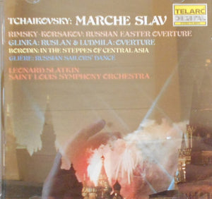 Saint Louis Symphony Orchestra, Leonard Slatkin : "Marche Slav" And Other Russian Favourites (CD, RE)