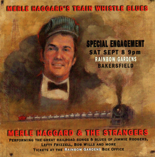 Merle Haggard & The Strangers (5) : Train Whistle Blues (CD, Comp)
