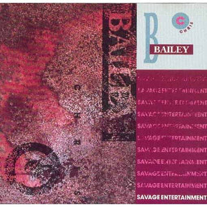 Chris Bailey : Savage Entertainment (CD, Album)