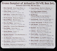 Load image into Gallery viewer, Various : Sampler of Arhoolie CD 491, 5 CD Box Set  (CD, Comp, Promo, Smplr)
