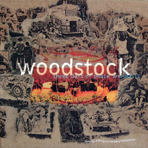 Various : Woodstock (Three Days Of Peace And Music) (Twenty-Fifth Anniversary Collection) (4xCD, RM + Box)