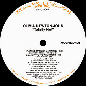 Olivia* : Totally Hot (LP, Album, Ltd, RM)