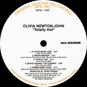 Olivia* : Totally Hot (LP, Album, Ltd, RM)