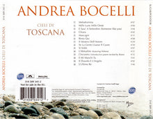 Load image into Gallery viewer, Andrea Bocelli : Cieli Di Toscana (CD, Album)
