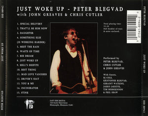 Peter Blegvad With John Greaves And Chris Cutler : Just Woke Up (CD, Album)