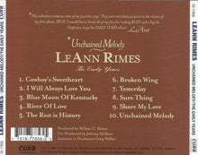 Load image into Gallery viewer, LeAnn Rimes : Unchained Melody / The Early Years (CD, Comp)
