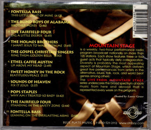 Various : Gospel - Live From Mountain Stage (CD, Comp)