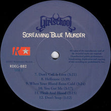 Load image into Gallery viewer, Girlschool : Screaming Blue Murder (LP, Album, Dlx, Ltd)
