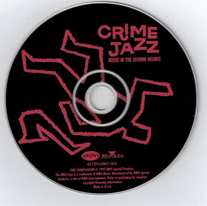 Various : Crime Jazz (Music In The Second Degree) (CD, Comp, RM)
