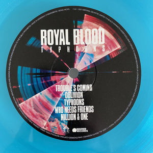 Royal Blood (6) : Typhoons (LP, Album, Ltd, Blu)