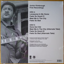 Load image into Gallery viewer, Junior Kimbrough : First Recordings (LP, Album, RE)
