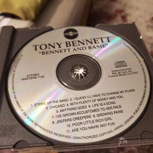 Tony Bennett Featuring Count Basie And His Orchestra* : Bennett & Basie (CD, Comp)
