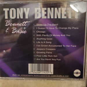 Tony Bennett Featuring Count Basie And His Orchestra* : Bennett & Basie (CD, Comp)
