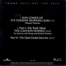 Load image into Gallery viewer, Cowboy Junkies : Sun Comes Up, It&#39;s Tuesday Morning (CD, Promo)
