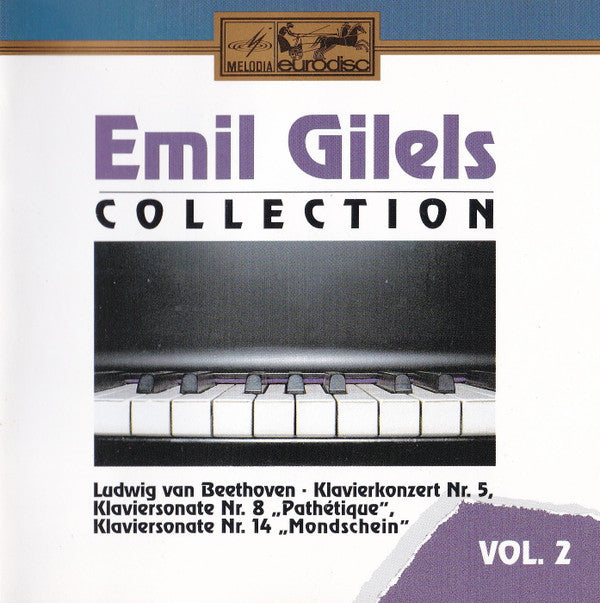 Buy Emil Gilels : Emil Gilels Collection, Vol. 2 (CD) Online for a