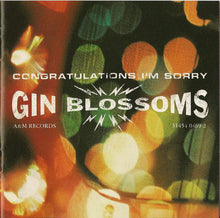 Load image into Gallery viewer, Gin Blossoms : Congratulations I&#39;m Sorry (CD, Album)
