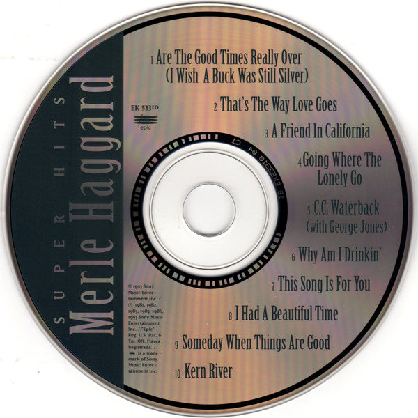 Buy Merle Haggard : Super Hits (CD) Online for a great price