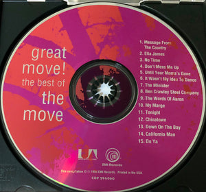 The Move : Great Move! The Best Of The Move (CD, Comp, Club)