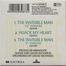 Load image into Gallery viewer, Queen : The Invisible Man (CD, Mini, Maxi)
