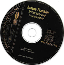 Load image into Gallery viewer, Aretha Franklin : Aretha: Lady Soul &amp; Aretha Now (CD, Comp, 24k)
