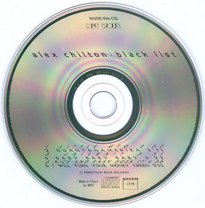 Alex Chilton : Black List (CD, Album)