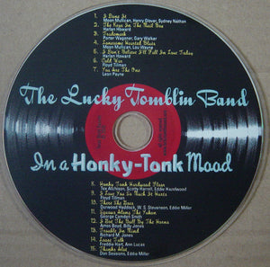 The Lucky Tomblin Band : In A Honky-Tonk Mood (CD)