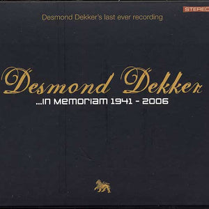 Desmond Dekker : ...In Memoriam 1941-2006 (CD, Album)