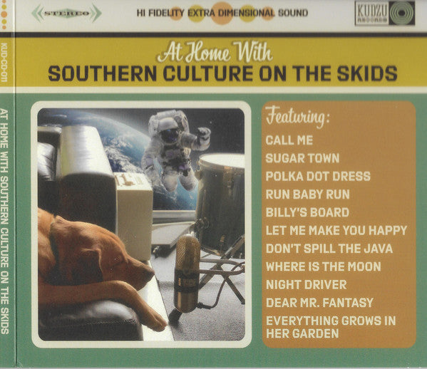 Southern Culture On The Skids : At Home With Southern Culture On The Skids (LP, Album)