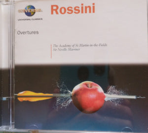 Sir Neville Marriner, The Academy Of St. Martin-in-the-Fields : Rossini Overtures (CD, Comp)