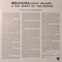 Load image into Gallery viewer, Ephat Mujuru &amp; The Spirit Of The People* : Mbavaira (LP, Album, RE)
