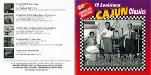 Various : 15 Louisiana Cajun Classics (CD, Comp)