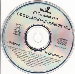 Fats Domino : Blueberry Hill - 20 Greatest Hits (CD, Comp)