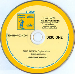 The Beach Boys : Feel Flows (The Sunflower & Surf's Up Sessions 1969-1971) (Box + CD, Album, RM + CD, Album, RM + 3xCD, Comp)