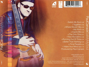 Paul Carrack : Satisfy My Soul (CD, Album)