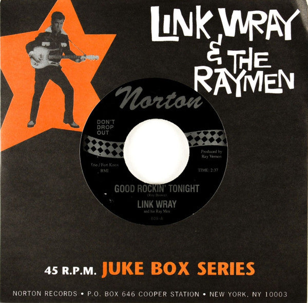 Link Wray And His Ray Men - Good Rockin' Tonight / Soul Train (7