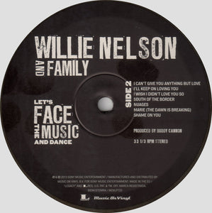 Willie Nelson And Family* : Let's Face The Music And Dance (LP, Ltd, Num, RE, Gol)