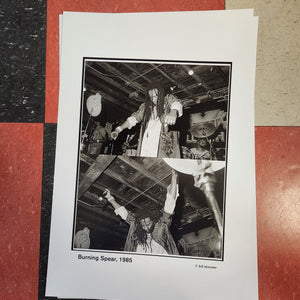 Bill Leissner Photo - Burning Spear 1985