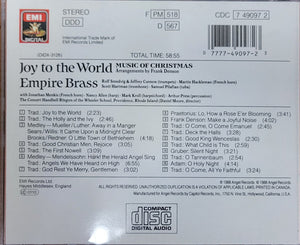 Empire Brass* : Joy To The World—Music Of Christmas (CD, Album)