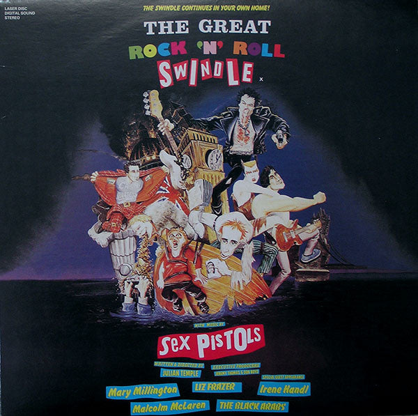 Sex Pistols : The Great Rock 'N' Roll Swindle (Laserdisc, 12