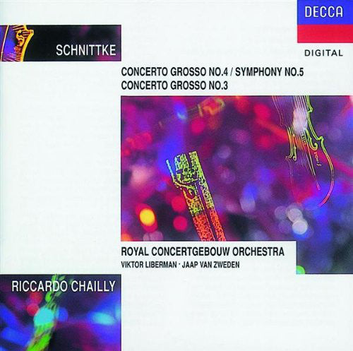 Alfred Schnittke : Concerto Grosso No.4/Symphony No.5, Concerto Grosso No.3 (CD, Album)